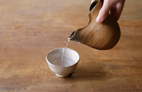 お値下げ川渕直樹 粉引き徳利と酒盃