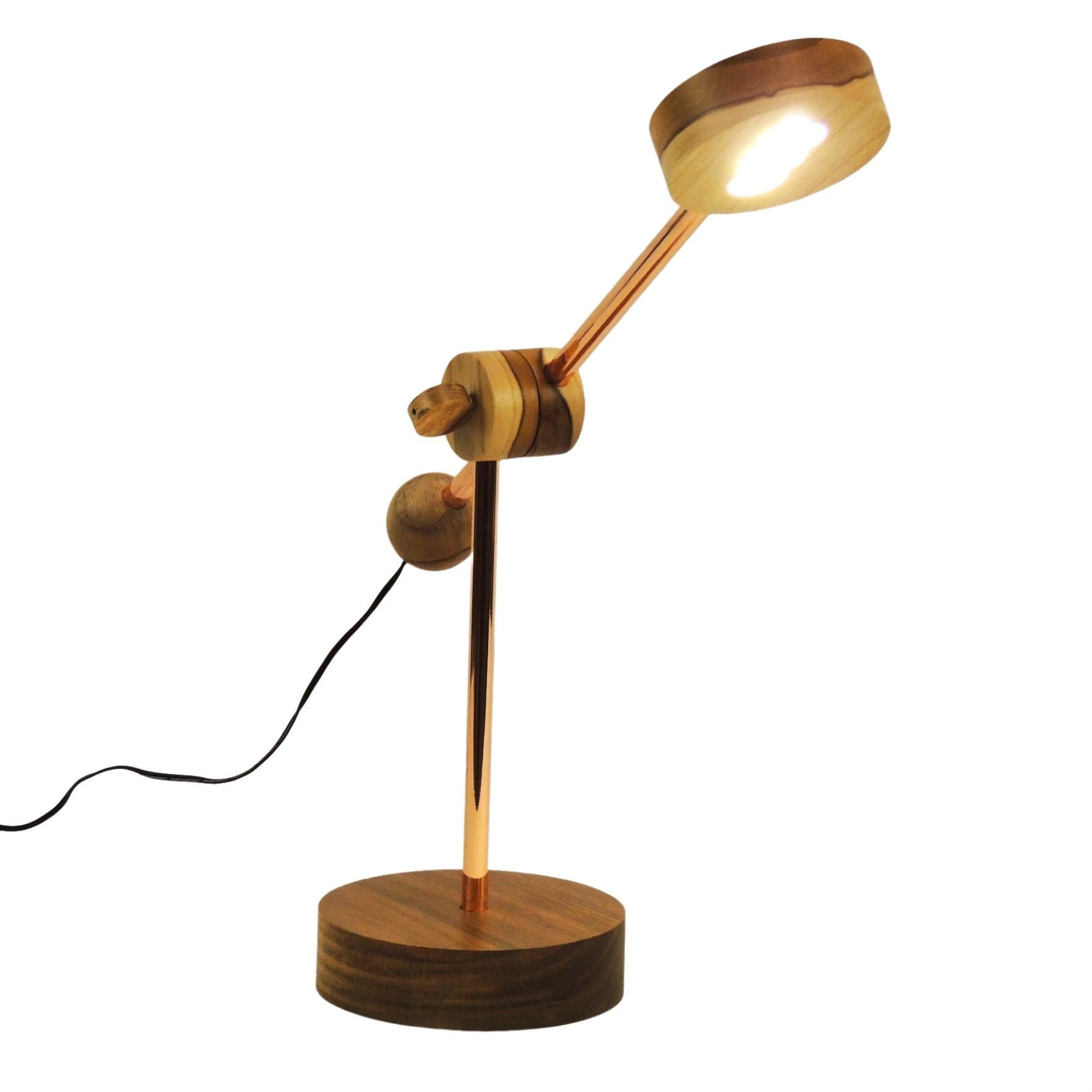 Luminária Wood Circle