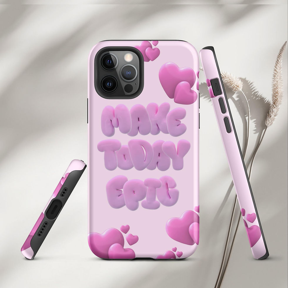 Miniaturbild: Tough Case for iPhone® Make today Epic