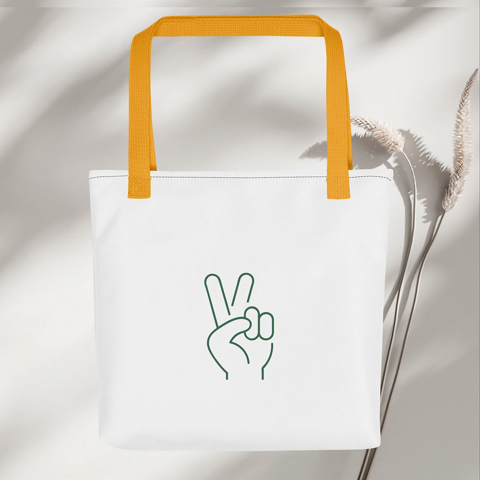 Miniaturbild: Tote bag Peace