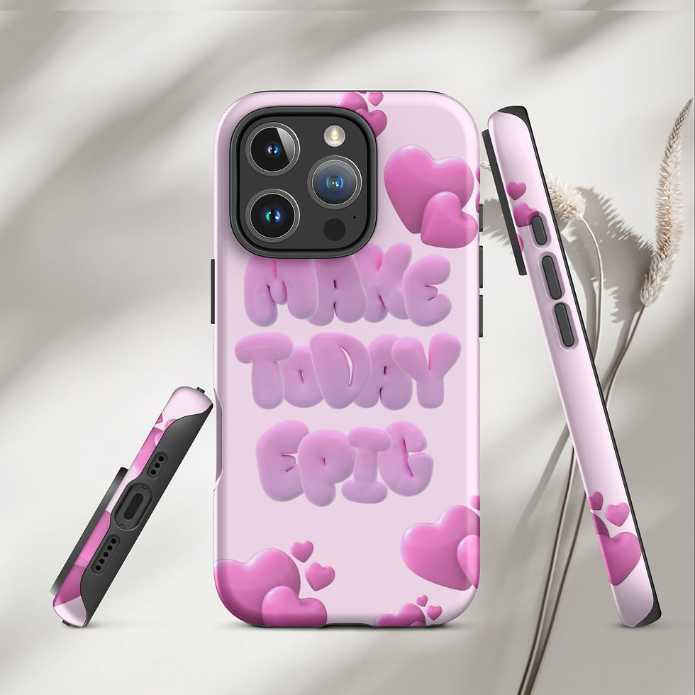 Miniaturbild: Tough Case for iPhone® Make today Epic