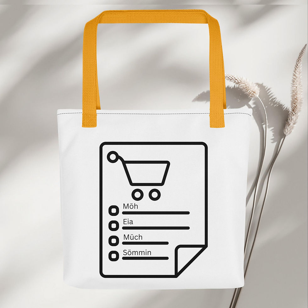 Miniaturbild: Tote bag Einkaufsliste