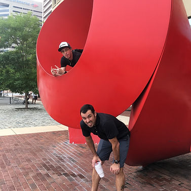 Players hunt for supplies in the Baltimore Zombie Scavengers