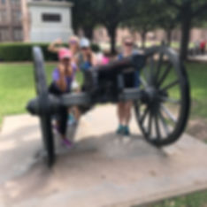 Players hunt for items in the Austin scavenger hunt tour with Operation City Quest