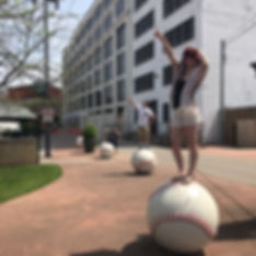 Players hunt for items in the Dayton scavenger hunt tour with Operation City Quest