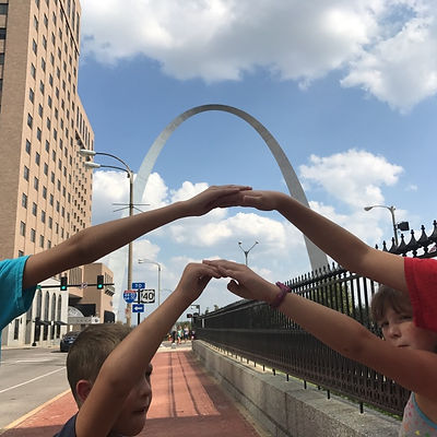 Players hunt for items in the St. Louis scavenger hunt tour with Wacky Walks