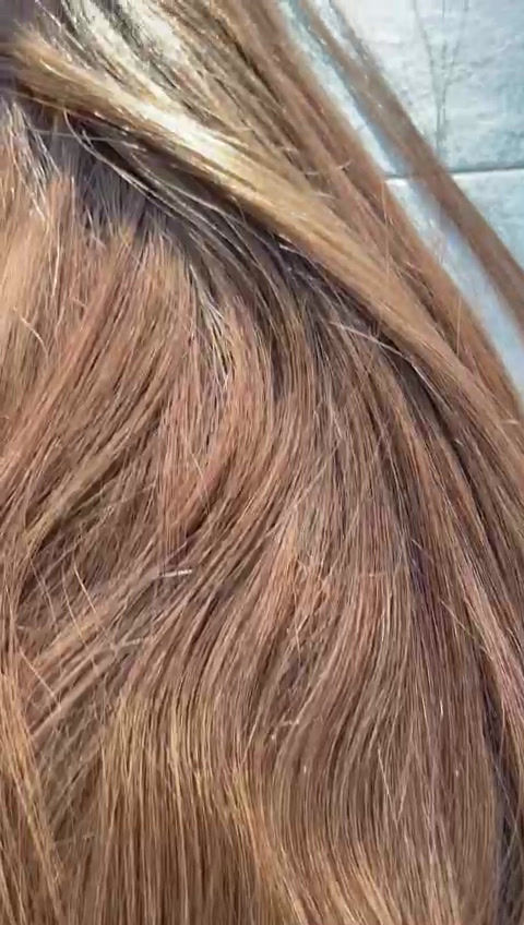 24 inch 100g 100% european clip in hair extensions human hair