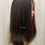 Thumbnail: Lace Front Silk Top European Human Hair Wig Dark Brown