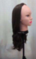 Mousy Brown Bandfall Wig