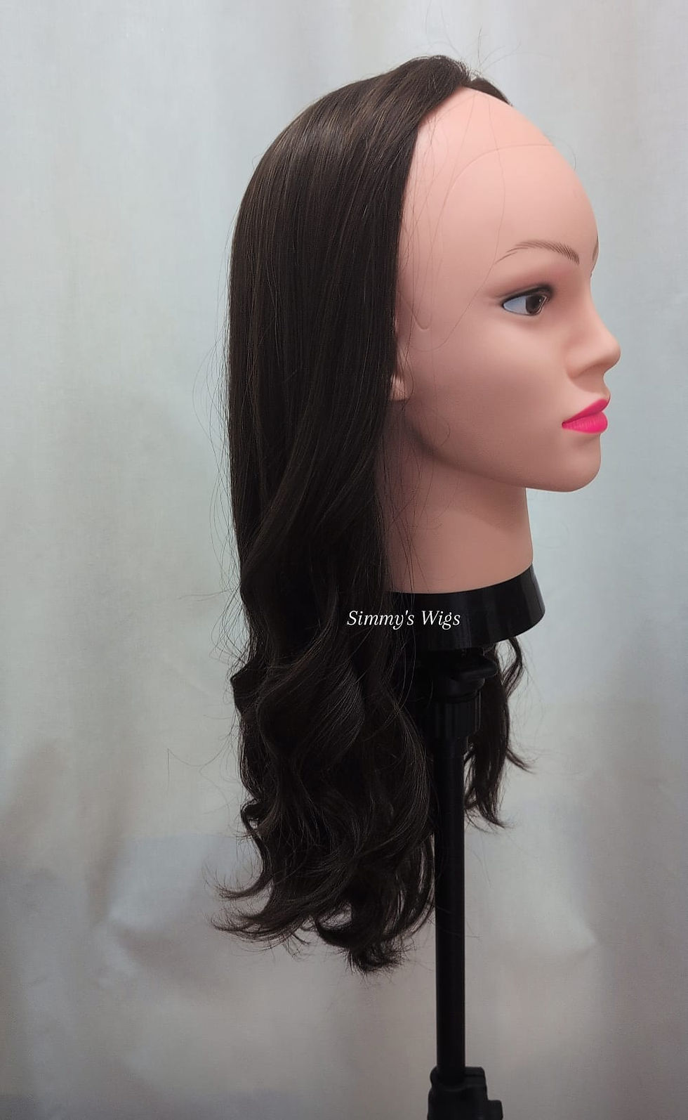 Mousy Brown Bandfall Wig