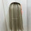 Thumbnail: Lace Front European Human Hair Blonde highlights