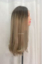 8T- Exclusive line. Lace Front Simmys London European Human Hair Wig