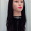 Thumbnail: 8y-Exclusive line. Simmys London Lace Front Human Hair Wig Black  24"