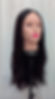 Dark Brown Black 24" Lace Front European Human Hair Wig Exclusive line-8y