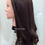 Thumbnail: 8u-Exclusive line. Simmys London Lace Top Human Hair Wig Dark Brown (24")