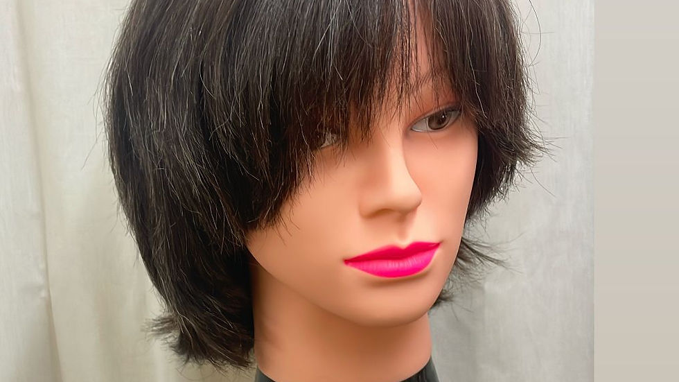 Black human hair wig london