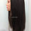 Thumbnail: 8v-Exclusive line. Lace Front Simmys London Human Hair Wig Dark Brown