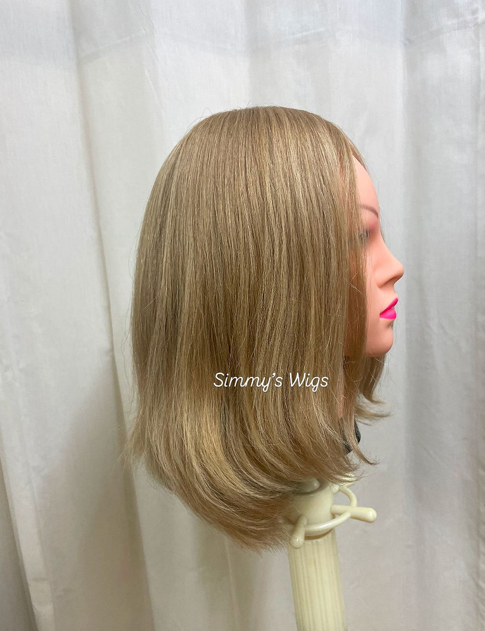 European Human Hair Blonde Wig London