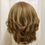 Thumbnail: Mesh closure, Simmys Hair London human hair bob wig with fringe