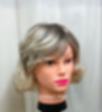 synthetic wig blonde