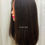Thumbnail: Lace Front Silk Top European Human Hair Wig Dark Brown