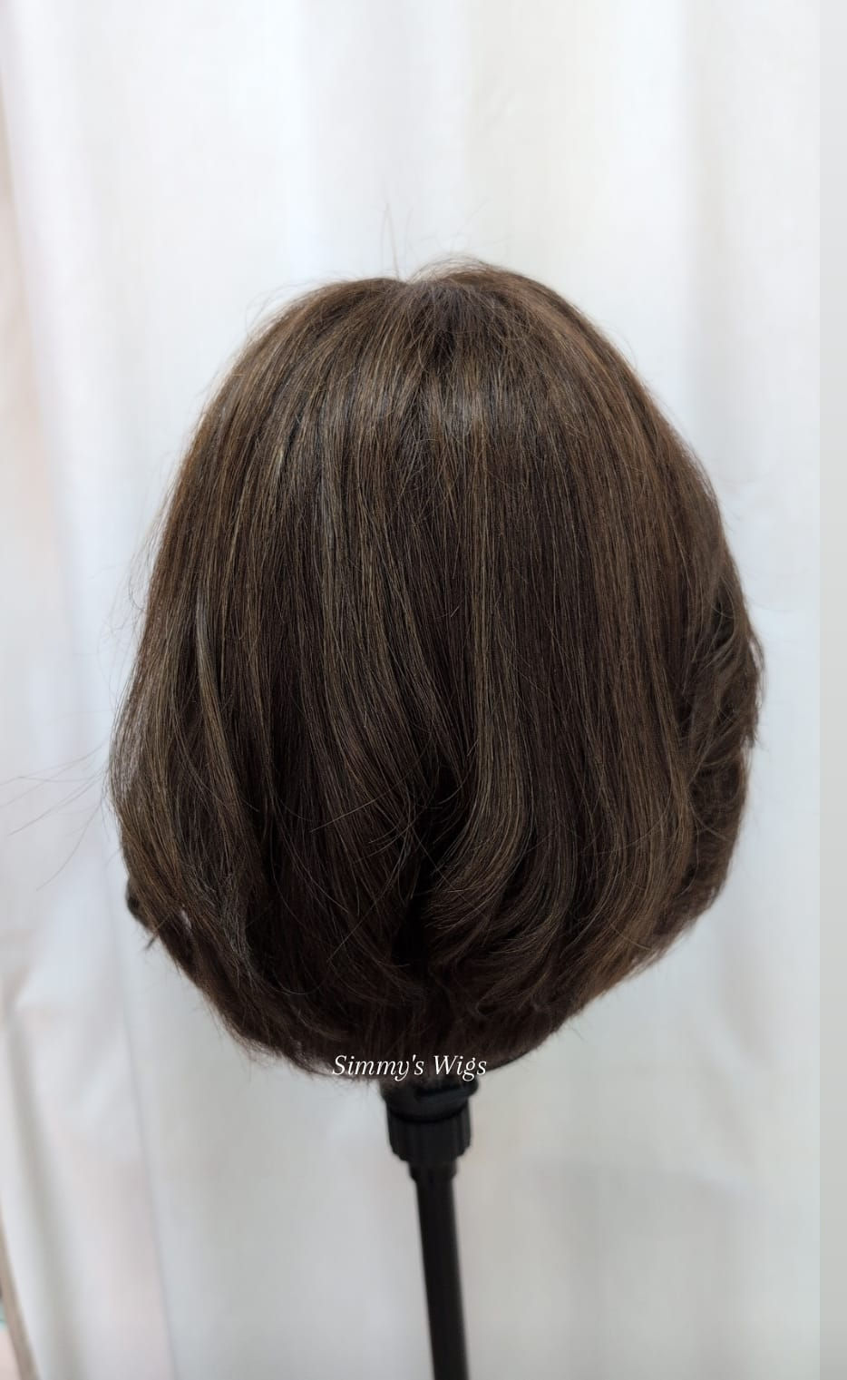 Thumbnail: 6M- Mesh closure, Simmys London Human Hair Wig