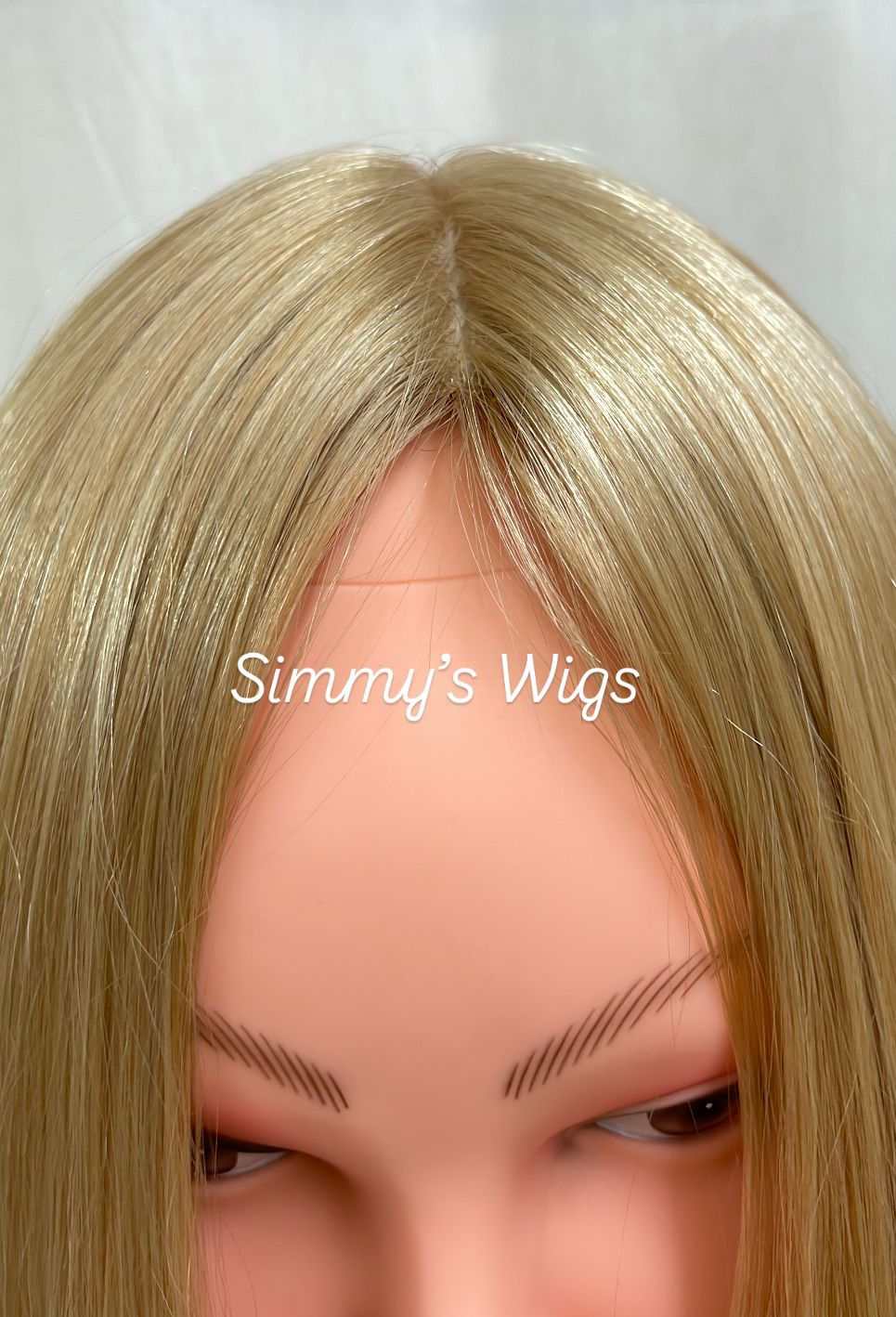 Thumbnail: 9N - Skin Top European Human Hair Blonde