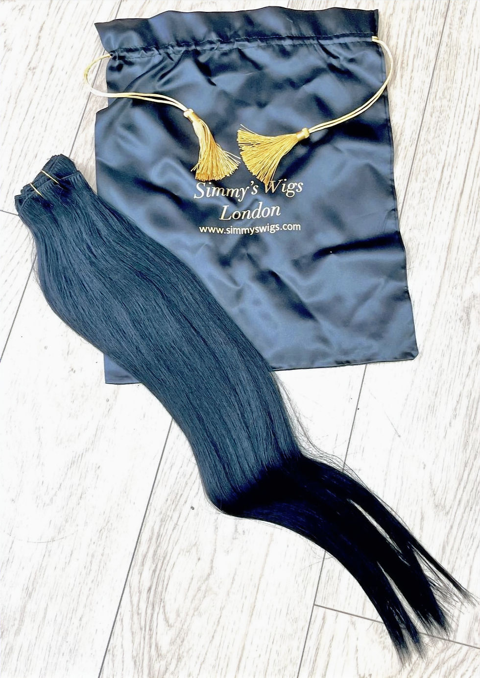 Jet Black Human Hair Extensions