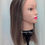 Thumbnail: Simmy's Wigs mannequin head with dark blonde wig, 15H- Skin Top Simmys London European Human Hair Wig Golden Blonde