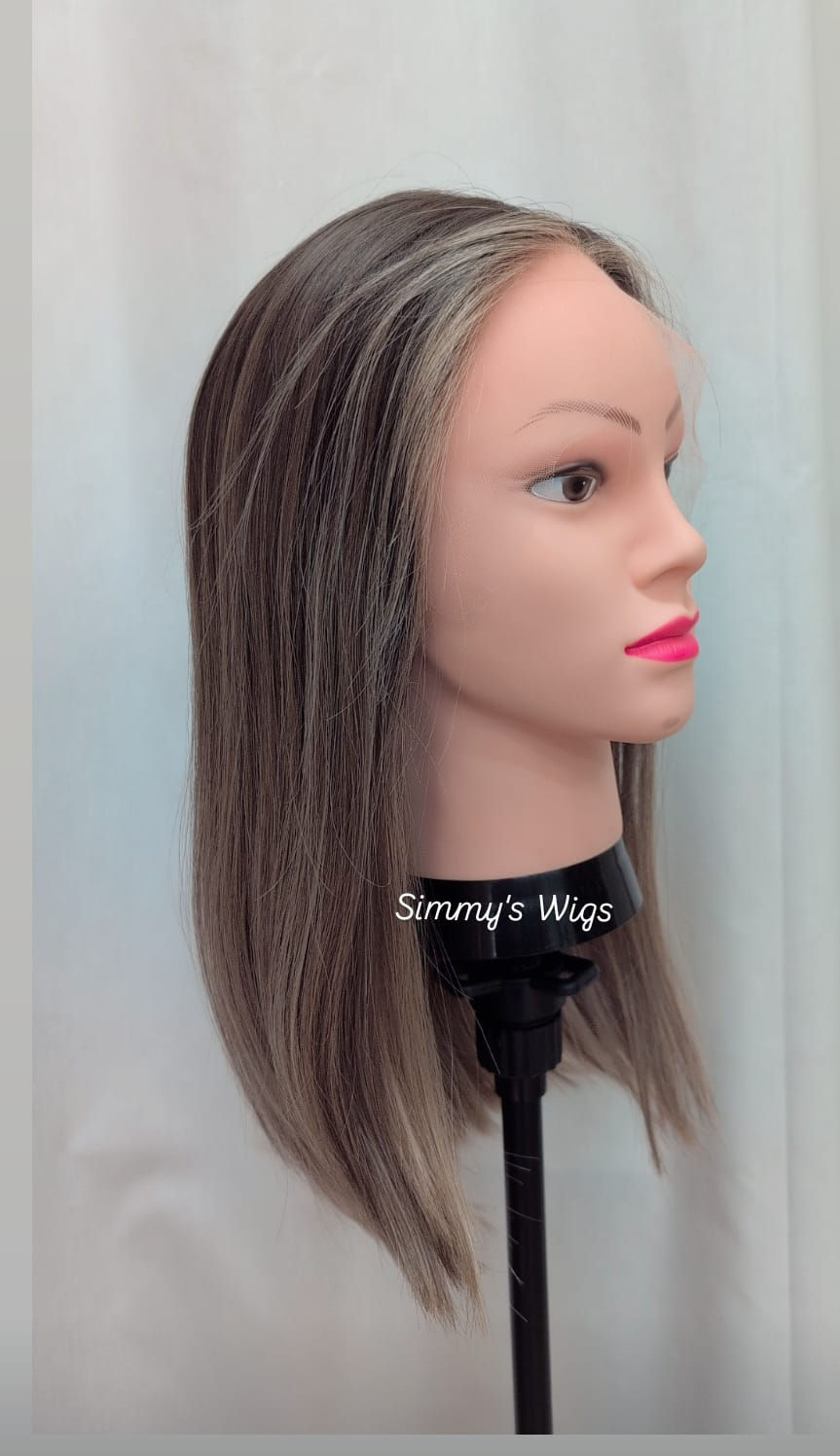 Thumbnail: Blonde 20" Lace Front Wig European Human hair Exclusive line -8Pi