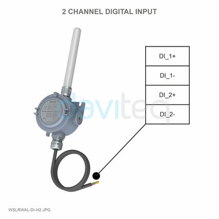 LoRaWAN Heavy Duty Digital Input Node - WSLRWAL-DI