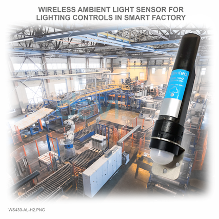 Wireless Ambient Light Sensor - WS433-AL