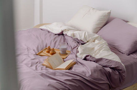 Creative Direction | Taro Milk Bamboo Sheet