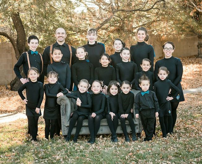 Adults, teens, and children of Brightburn Academy of Irish Dance