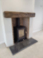 Slate hearth