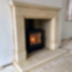 Woburn in Ancaster Hard White with Mi-Fires Firecracker Large