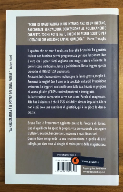 Miniatura: Toghe rotte - Bruno Tinti