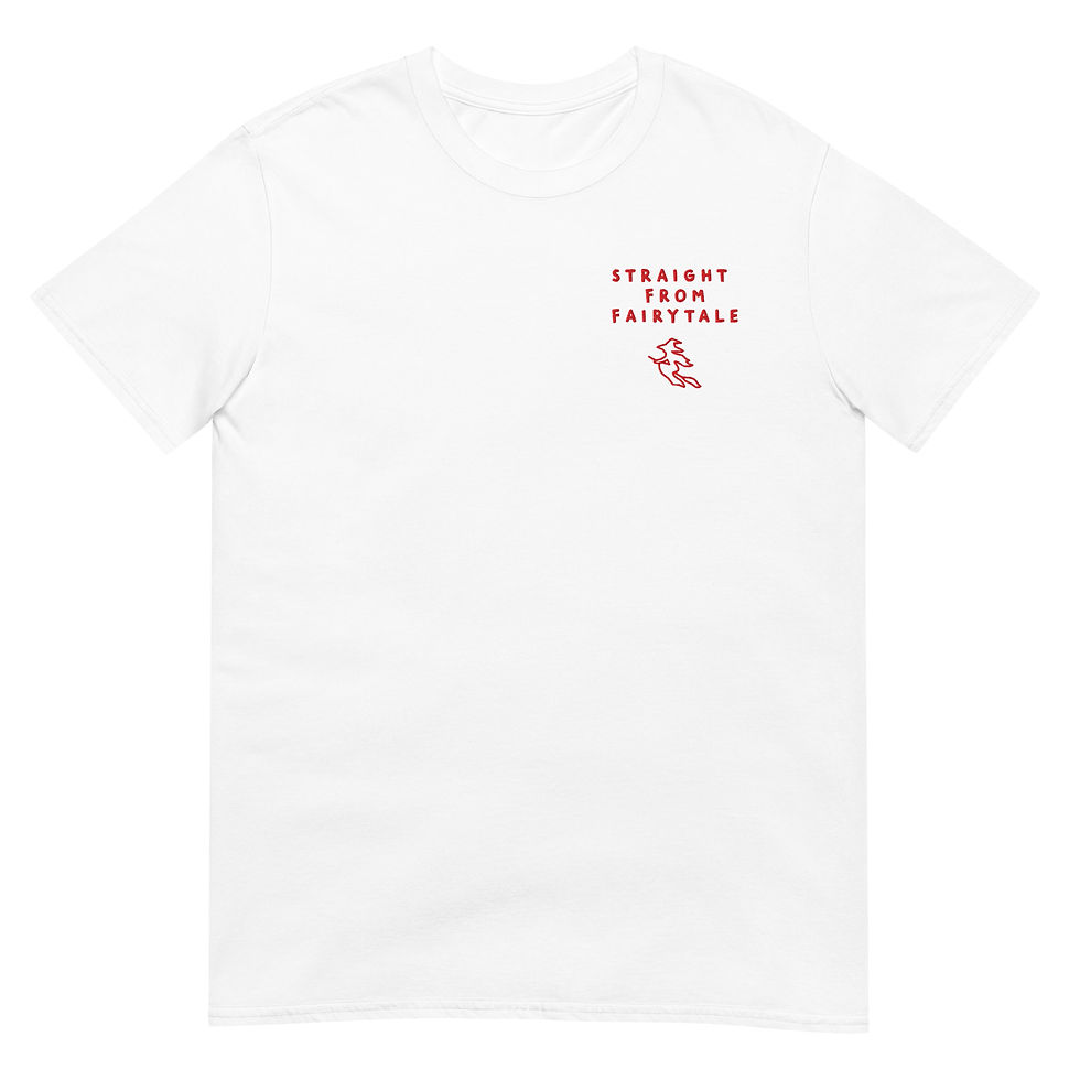 Thumbnail: "Straight from Fairytale" Embroidery T-shirt
