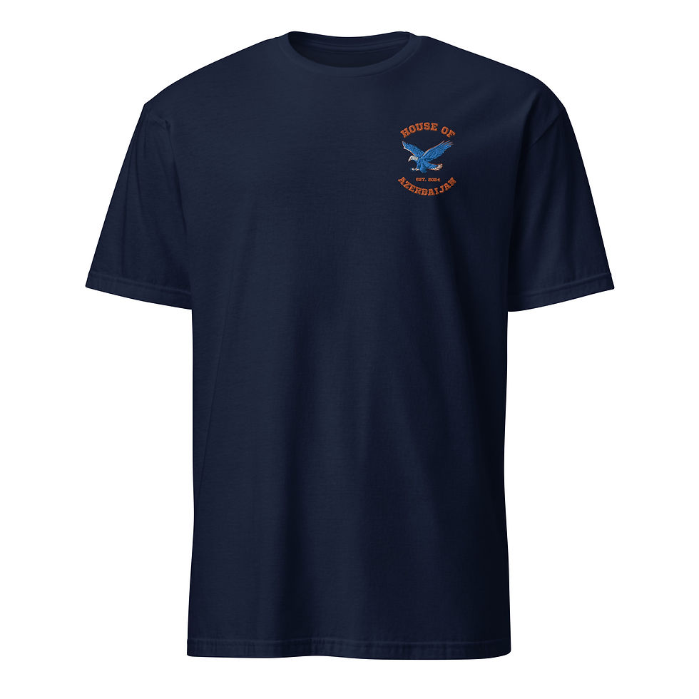 Thumbnail: "House of Azerbaijan" Embroidered Unisex T-Shirt
