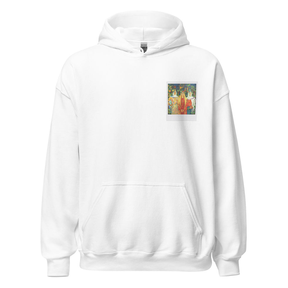Thumbnail: "Azerbaijani Women" Art Edition Unisex Hoodie