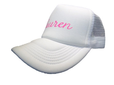 Gorra de Malla Blanca