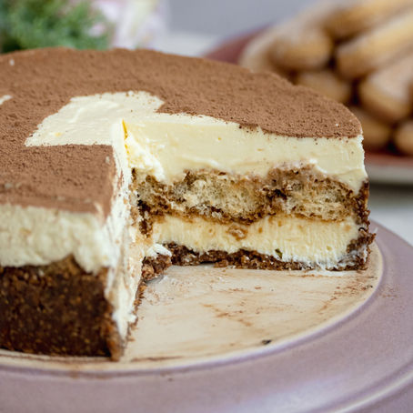 Cheesecake de tiramisú