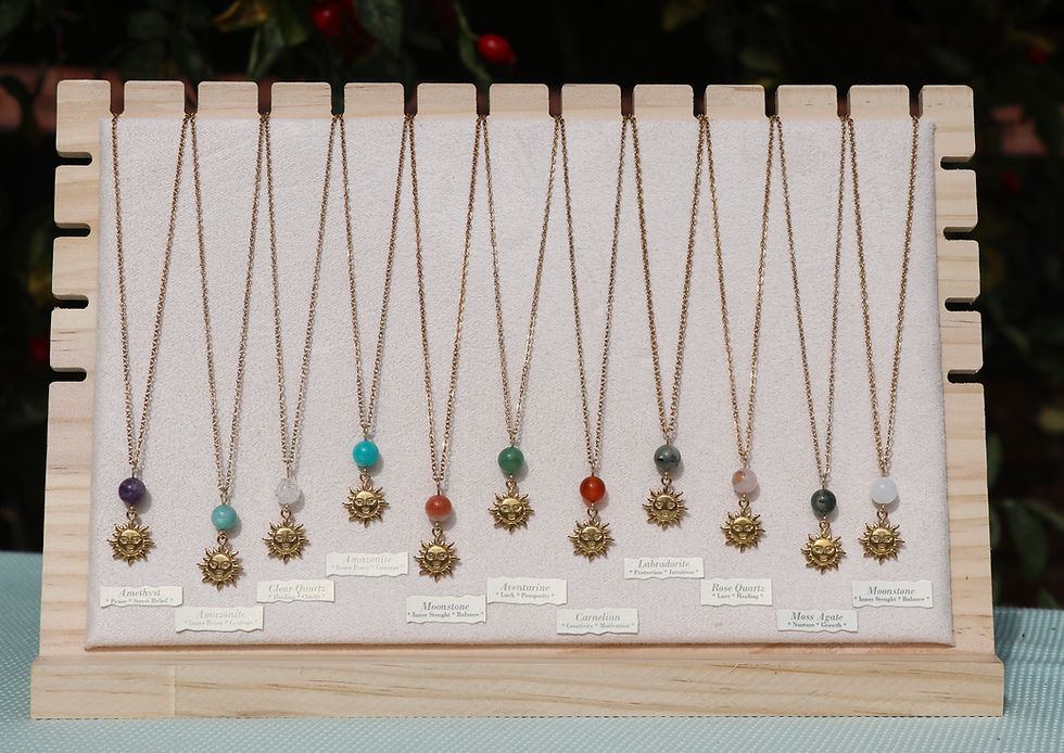 Thumbnail: "Boho Sol" Dainty Boho Sun Necklace
