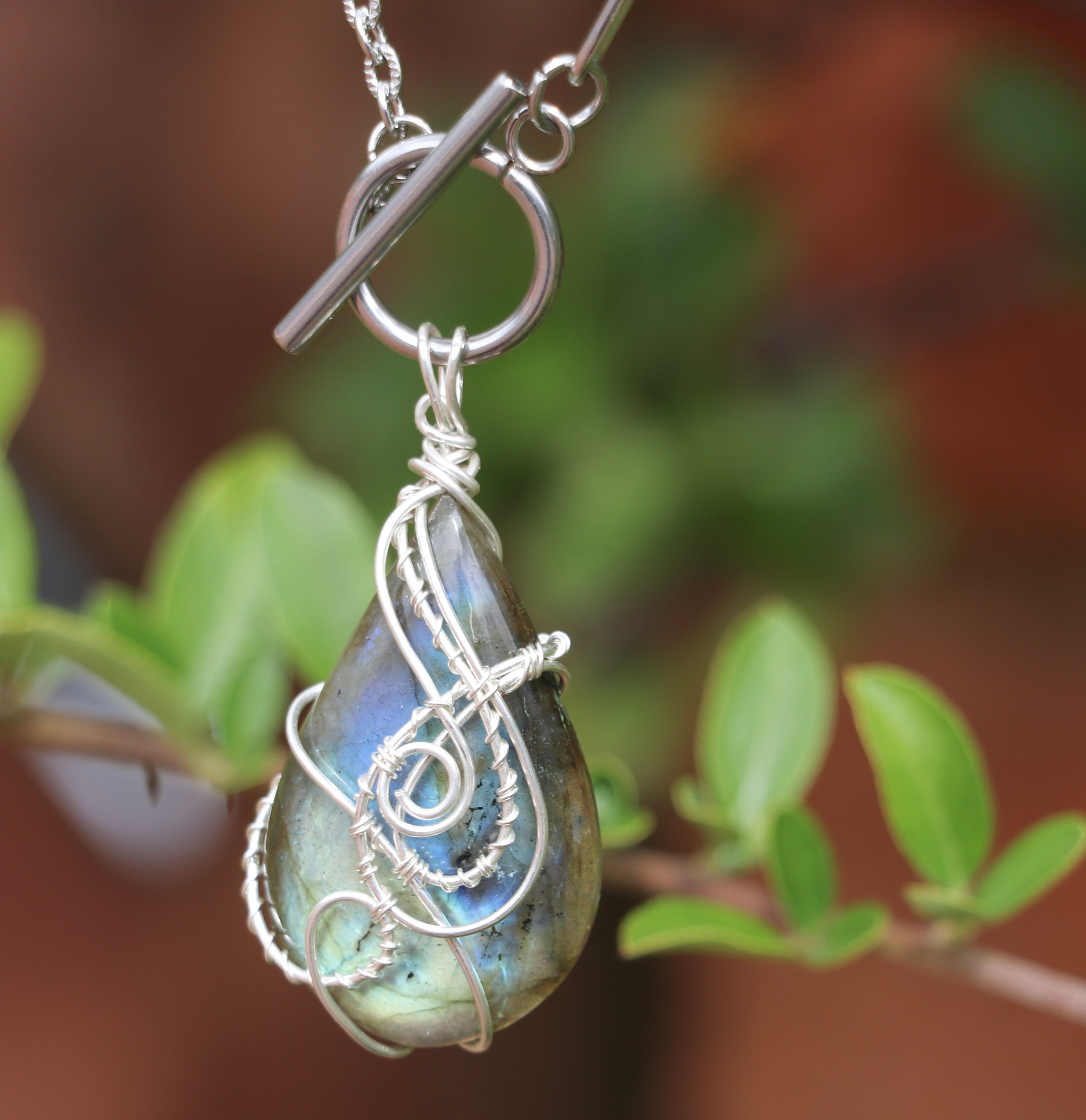 “Northern Lights” Labradorite Necklace