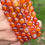 Thumbnail: Carnelian Beaded Crystal Bracelet " Motivation & Passion"