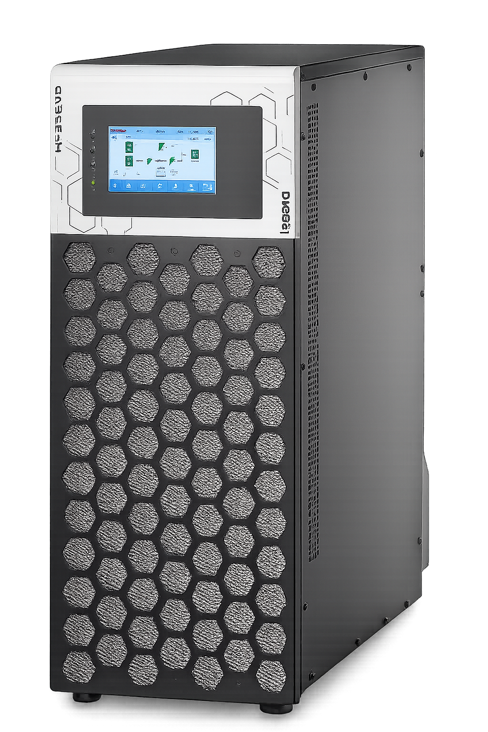 Uninterruptible Power Supply (UPS) with LCD display panel