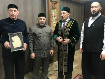 Встреча Руководителя Аппарата ДУМЧР с Муфтием Республики Беларусь