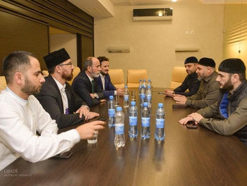 Делегация Муфтията Чечни встретилась с Муфтием Крыма