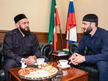Представитель ДУМ ЧР встретился с муфтием Татарстана
