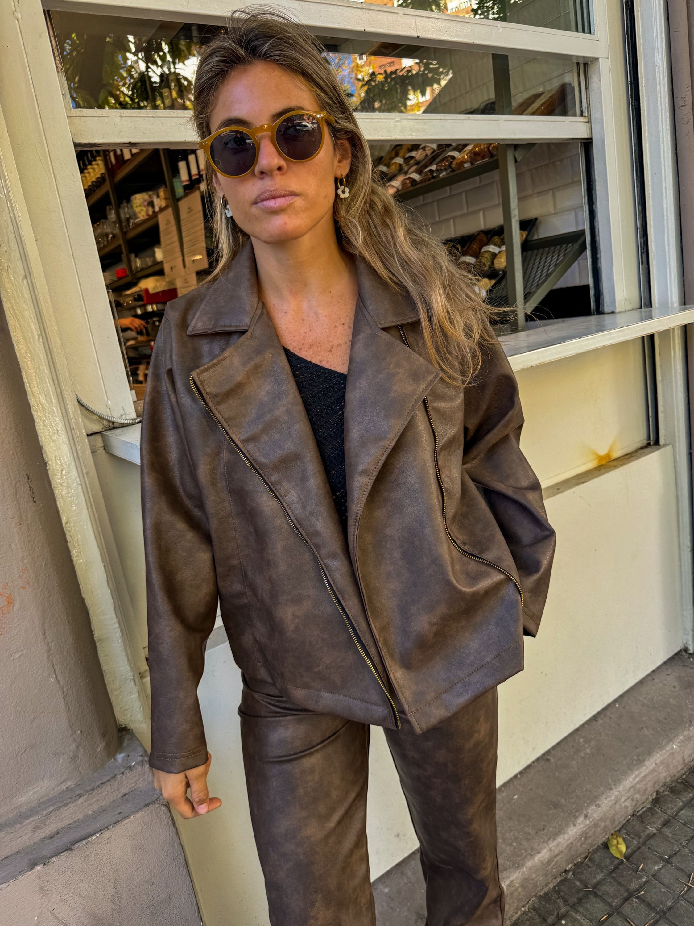 Campera vintage brown 